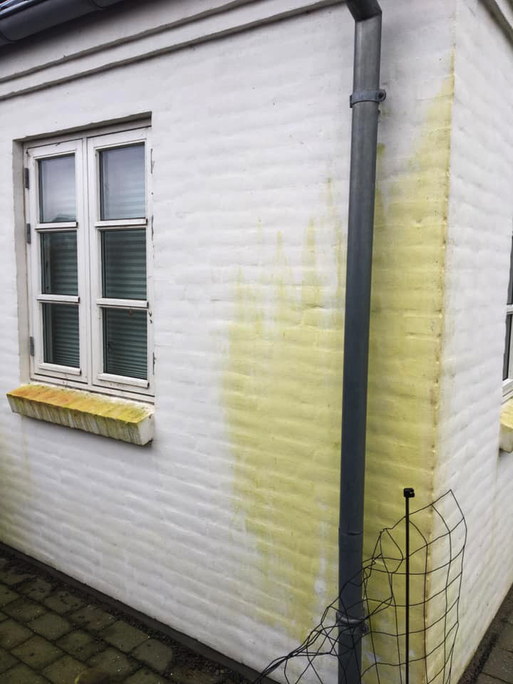 facadebehandling før