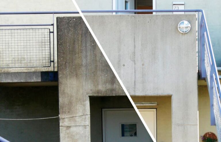 algebehandling af facade