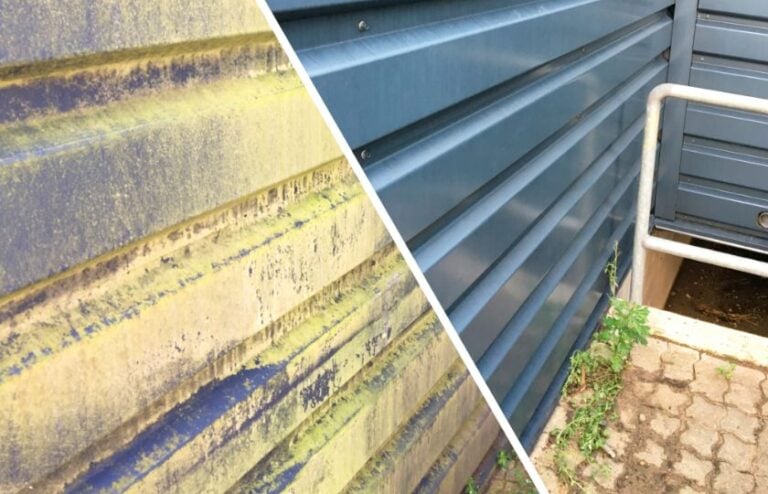 algebehandling af facade