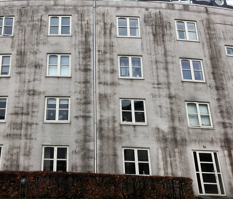 facadebehandling før