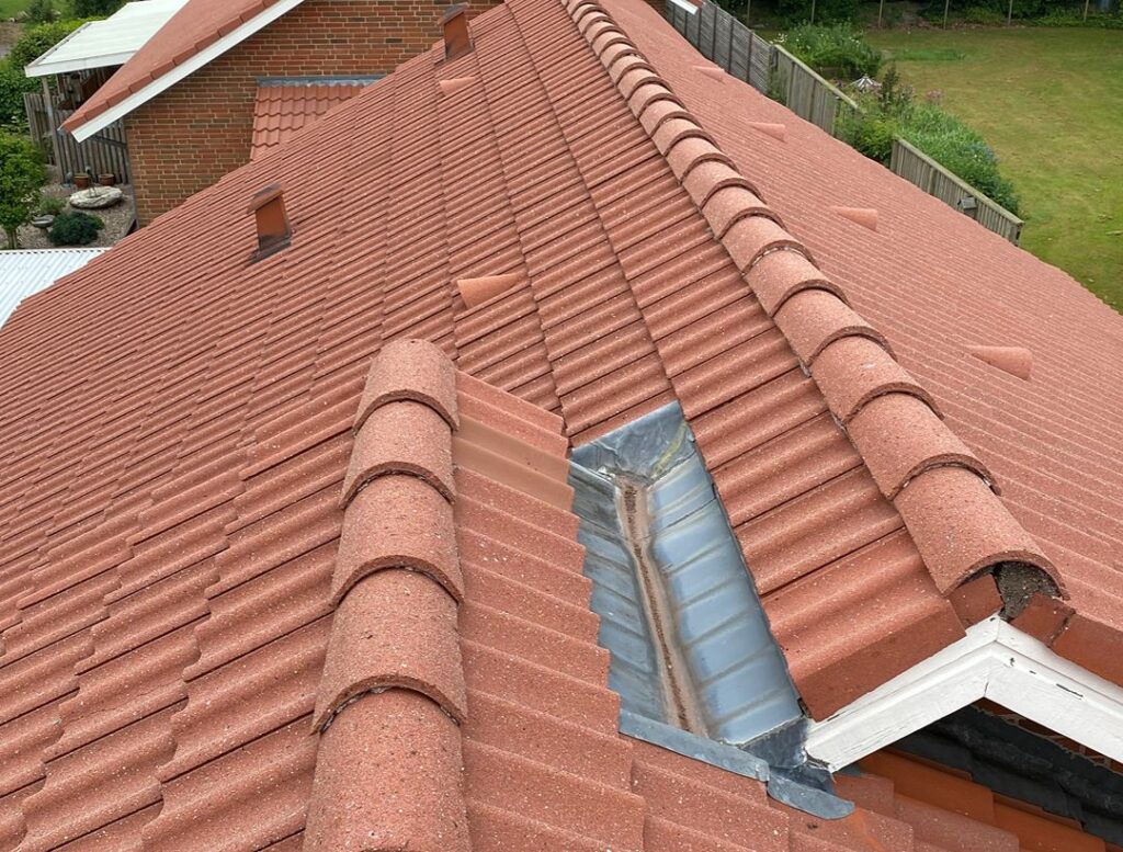 rensning af betontegl