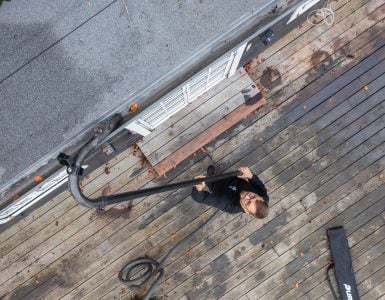 rensning af tagrender